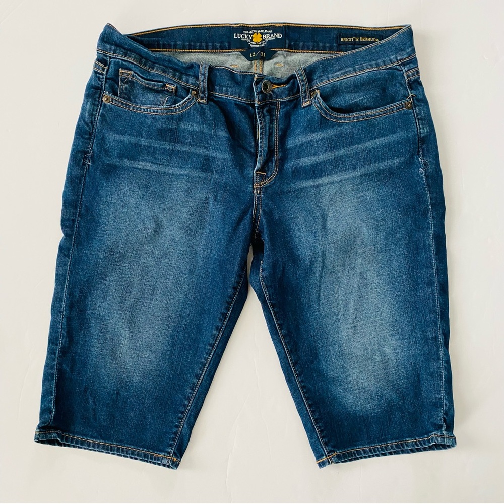 Lucky Brand | Brigette Bermuda Jean Shorts GUC 12/31